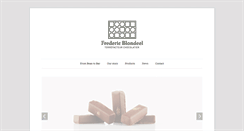 Desktop Screenshot of frederic-blondeel.be