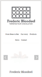 Mobile Screenshot of frederic-blondeel.be